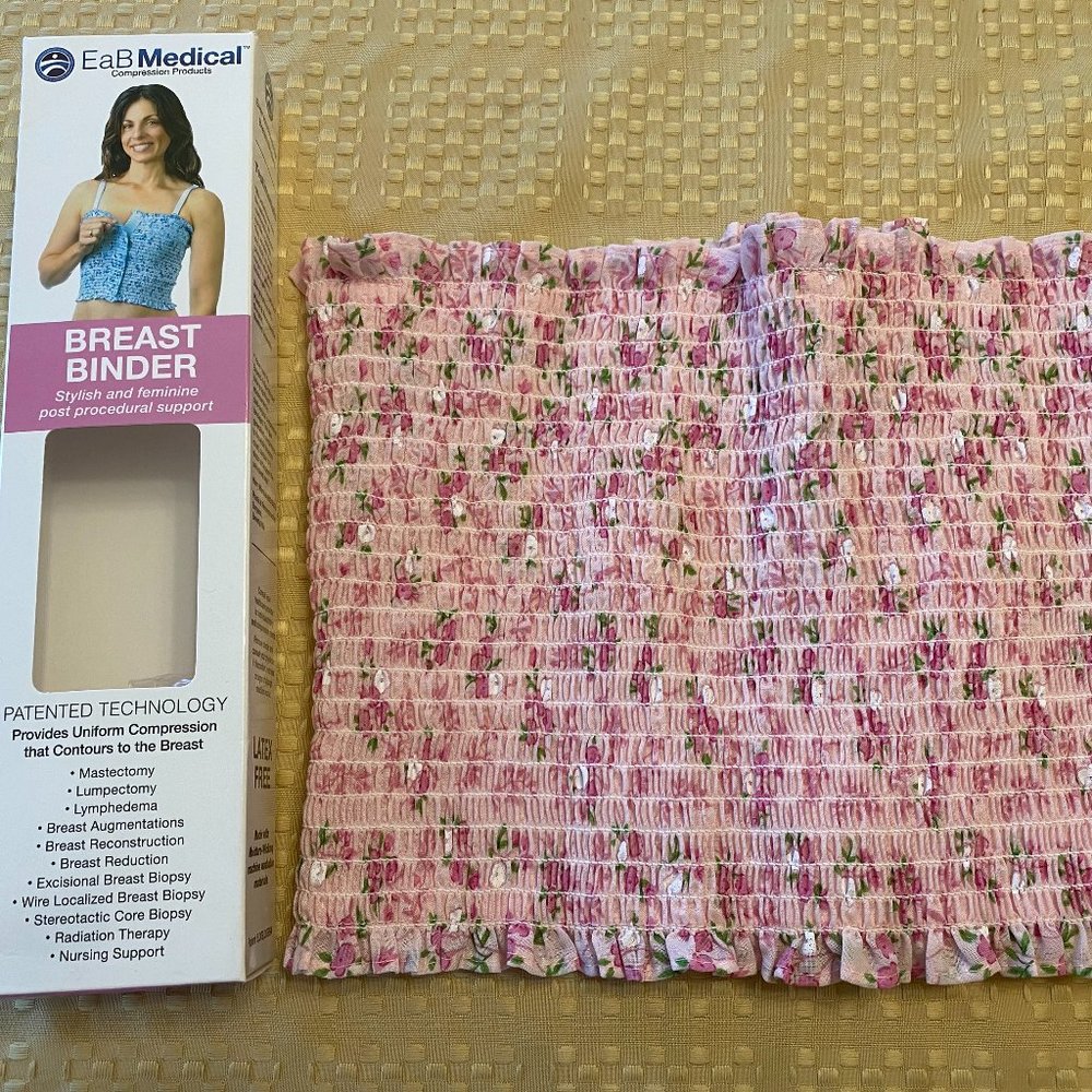 Lined Expand-A-Band Breast Binder (32-34")